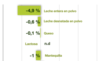 Fonterra se deja un 2,9% en la cotización y suma su cuarta subasta en negativo