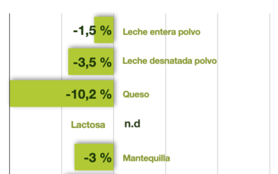 GDT Fonterra se desploma un 2,6% arrastrada por la bajada del precio del queso